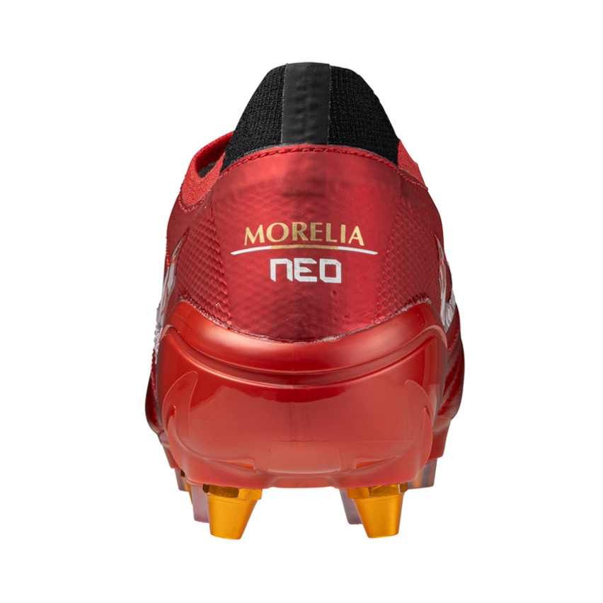 Chaussures rugby MORELIA NEO BETA JAP MIX crampons hybrides rouge - Mizuno
