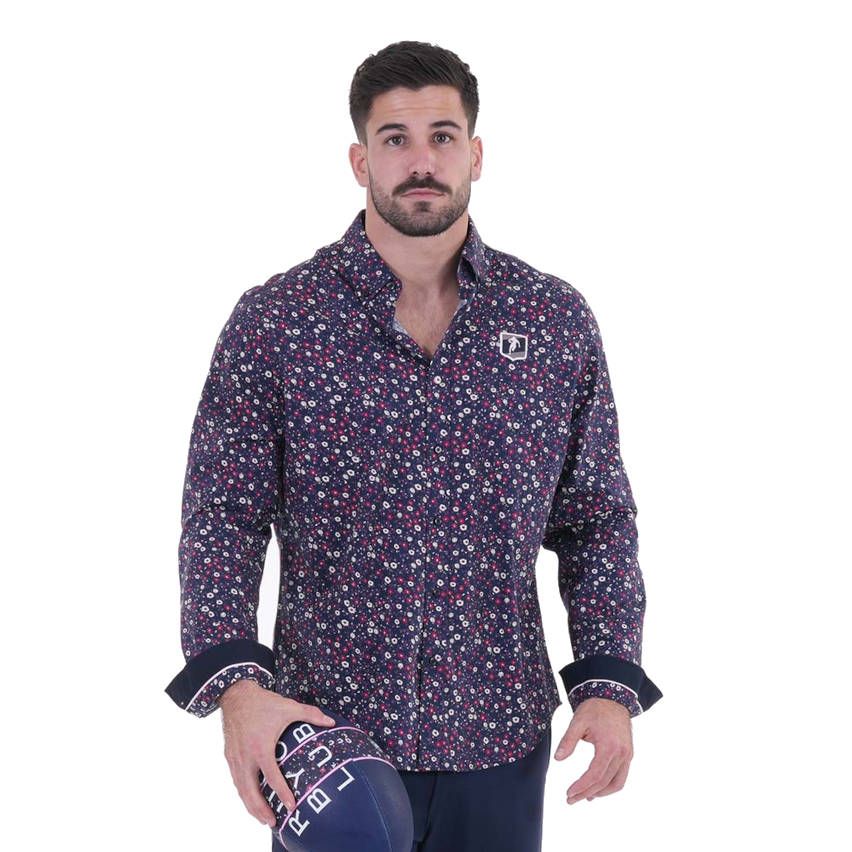Chemise Rugby manches longues Club Ruckfield fleuri - Ruckfield