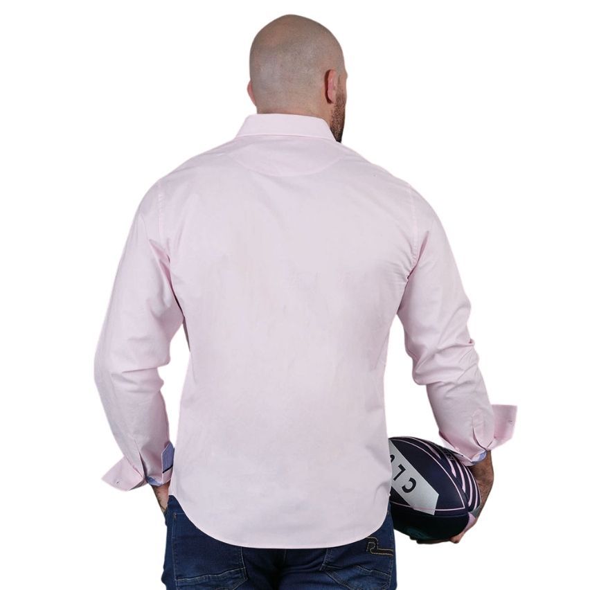 Chemise Rugby Rose Le Club - Ruckfield