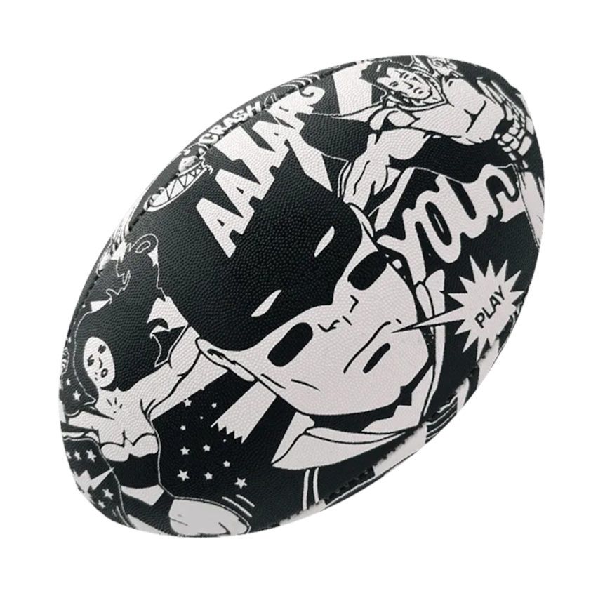 Ballon Rugby Comics-Rebond