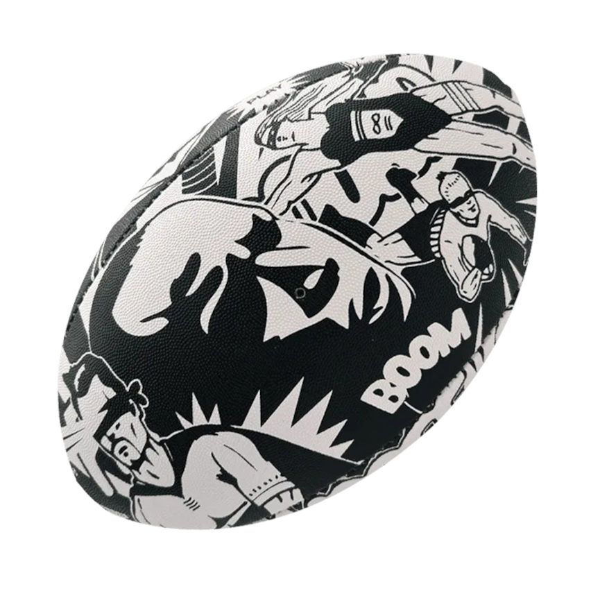 Ballon Rugby Comics-Rebond