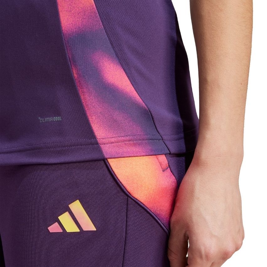 Débardeur Rugby Entrainement Femme Black Ferns Violet - Adidas