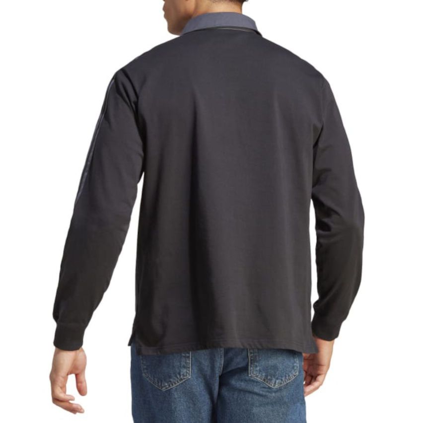 Polo Rugby Heritage All Blacks Manches Longues Noir - Adidas
