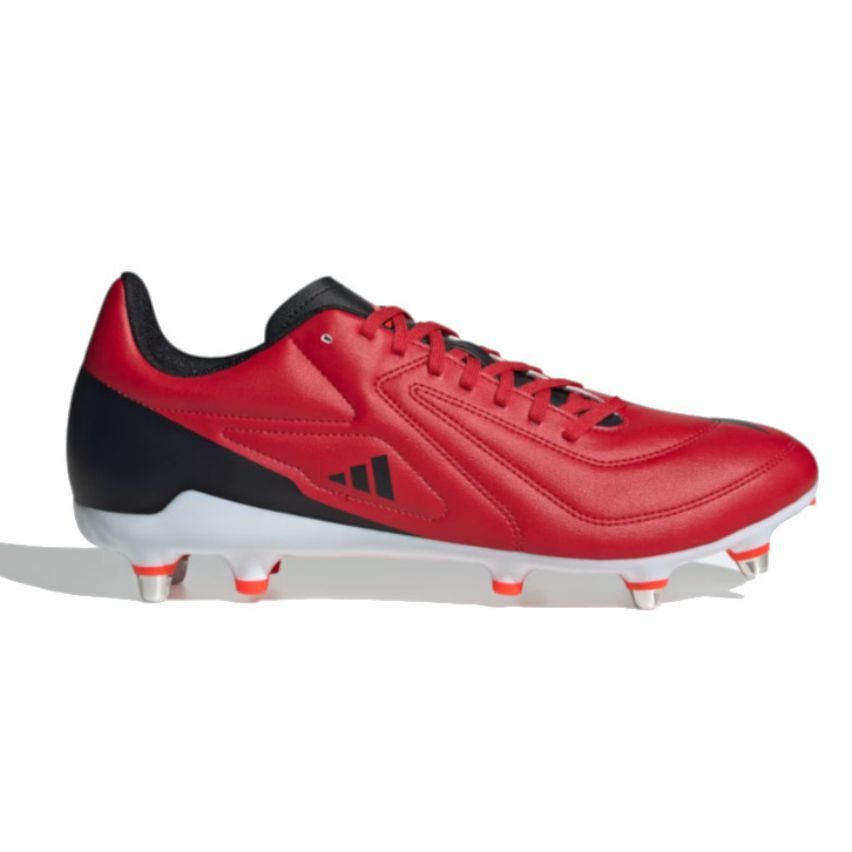 Chaussures De Rugby RS15 SG Crampons Hybrides Tout Terrain  Rouge - Adidas