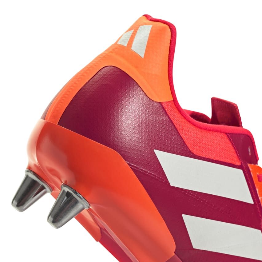 Chaussures Rugby Kakari SG/RS Crampons Vissés Terrain Gras Bordeaux - Adidas