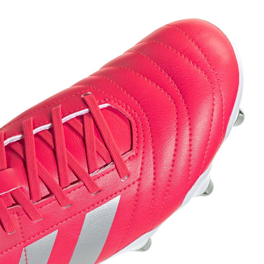 Chaussures Rugby Kakari (SG) Crampons Vissés Terrain Gras Rose - Adidas