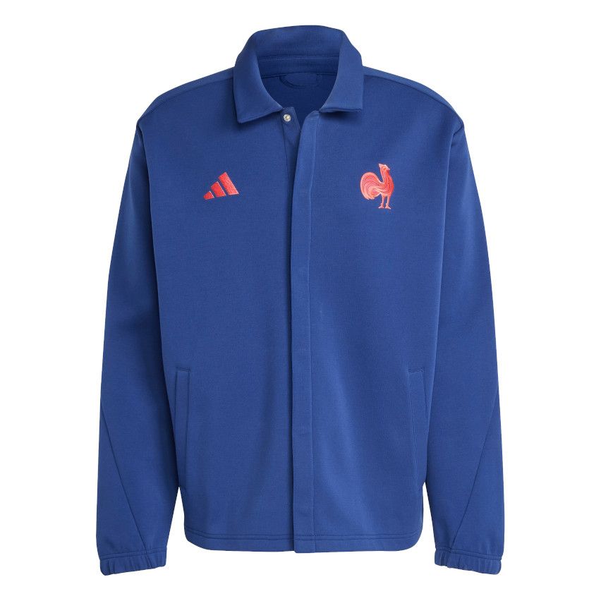 Veste Rugby France Bleu 2024 2025 Adidas boutique rugby