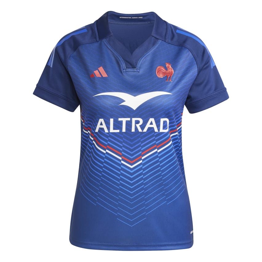 Maillot Rugby Femme France Sevens Domicile 2024 2025 Adidas boutique rugby