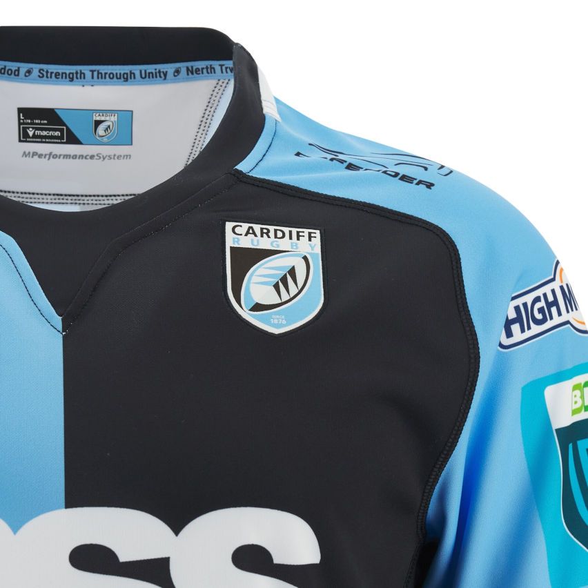 Maillot rugby Cardiff domicile 2023/2024 - MACRON