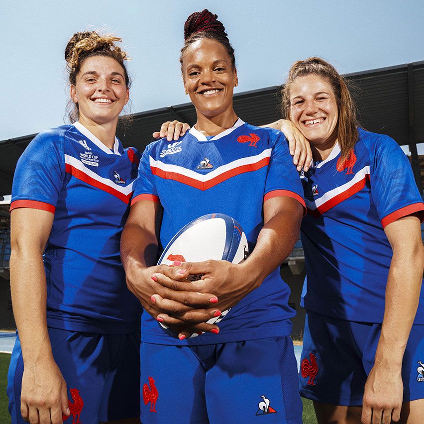 Maillot Rugby Femme France Coupe du Monde Féminine 2022 - Le Coq Sportif