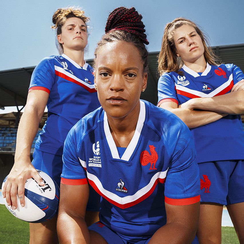 Maillot Rugby Femme France Coupe du Monde Féminine 2022 - Le Coq Sportif