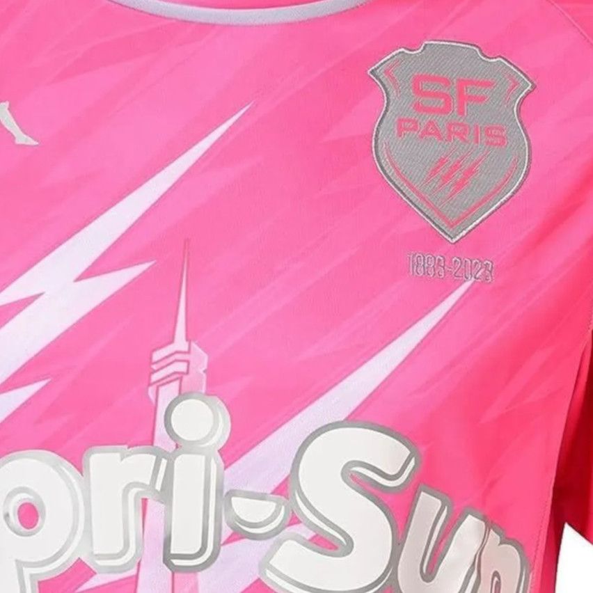 Maillot Replica Rose Stade Français 2023/2024 - Kappa