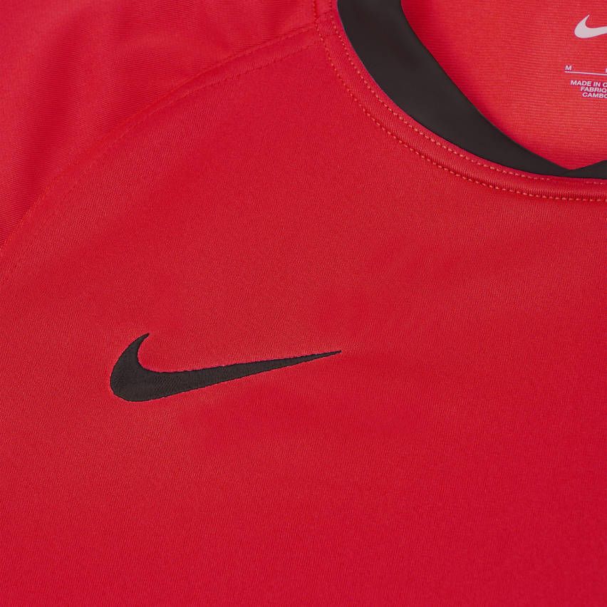 Maillot Rugby Crew Razor Rouge et Noir - Nike