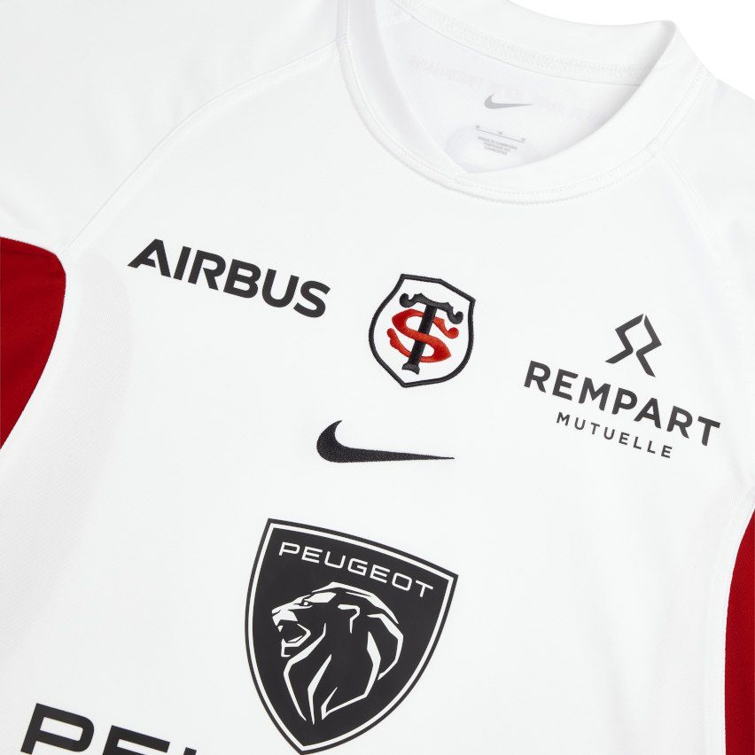 Maillot Rugby Stade Toulousain Extérieur 2024/2025 Blanc Nike