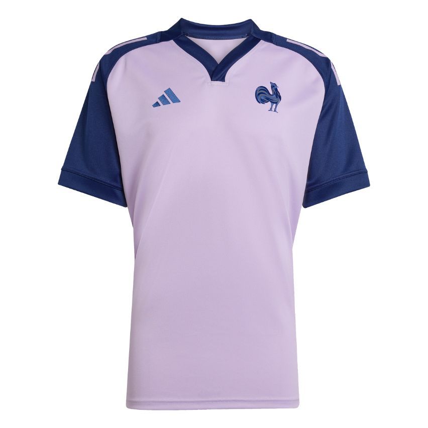 Maillot Rugby Homme France 2025 Adidas Entraînement