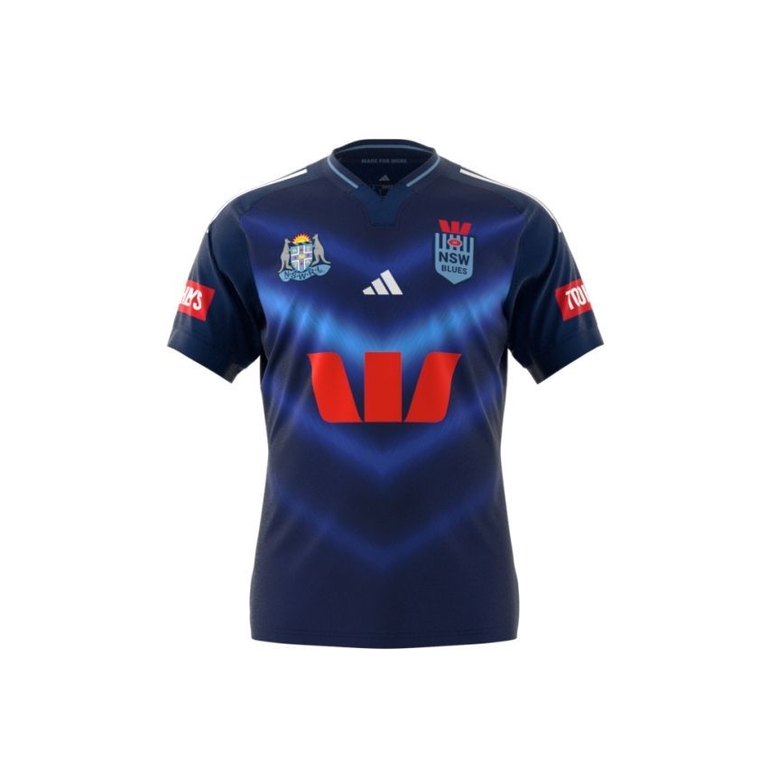 Maillot Rugby Captain’s Run Homme New South Wales bleu - Adidas
