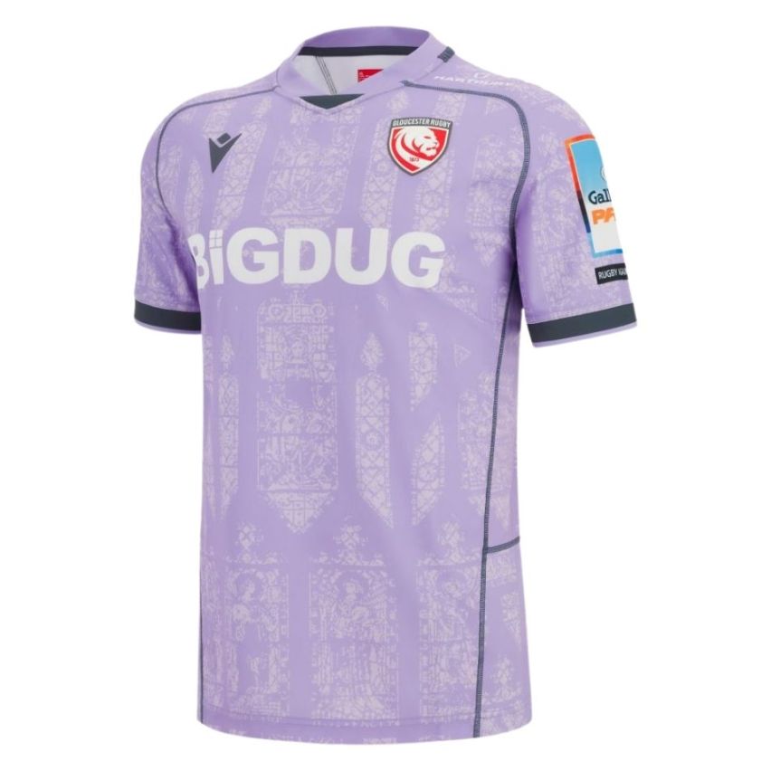 Maillot Rugby Replica Gloucester Extérieur 2025/2026 - Macron