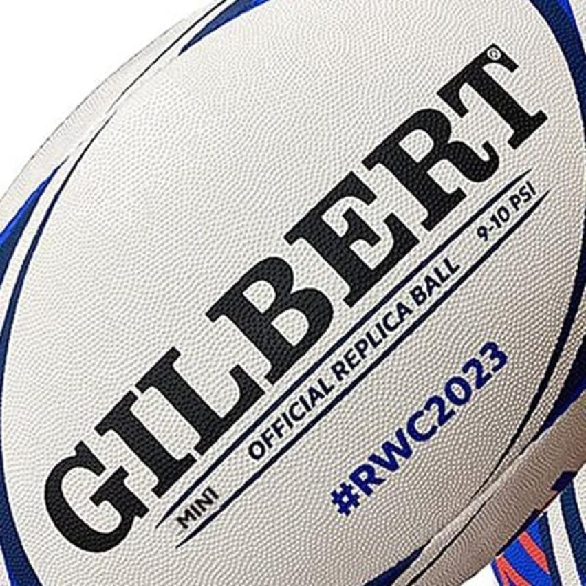 Mini-Ballon Rugby Officiel Coupe du Monde France 2023 - Gilbert