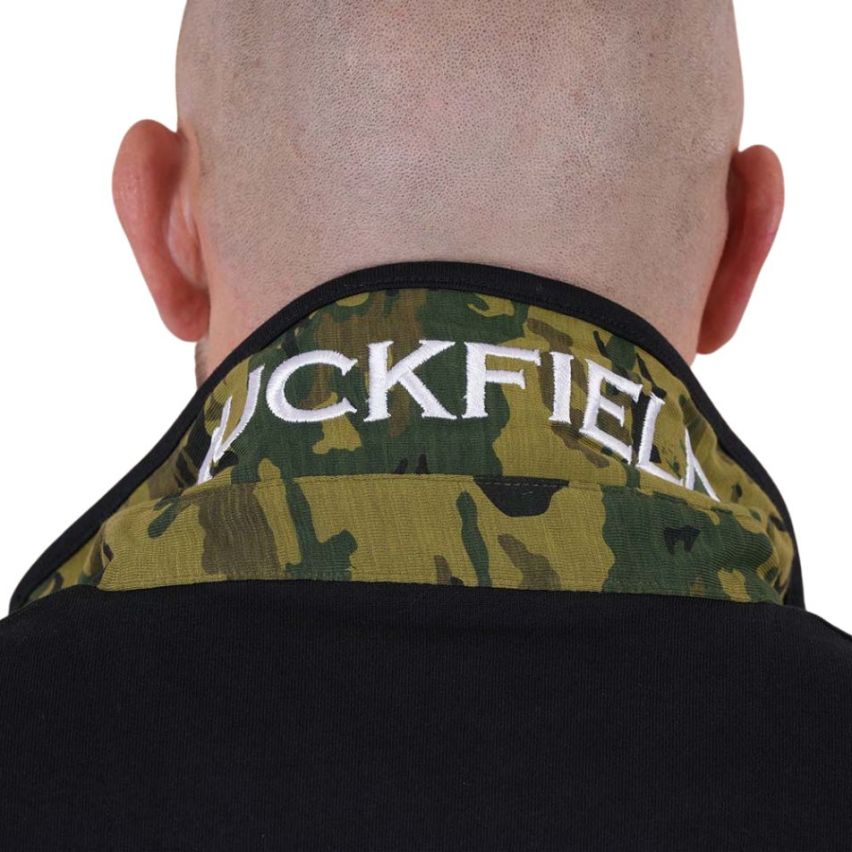 Pack Duo Rugby Polo manches longues noir + Tee-shirt Kaki - Ruckfield