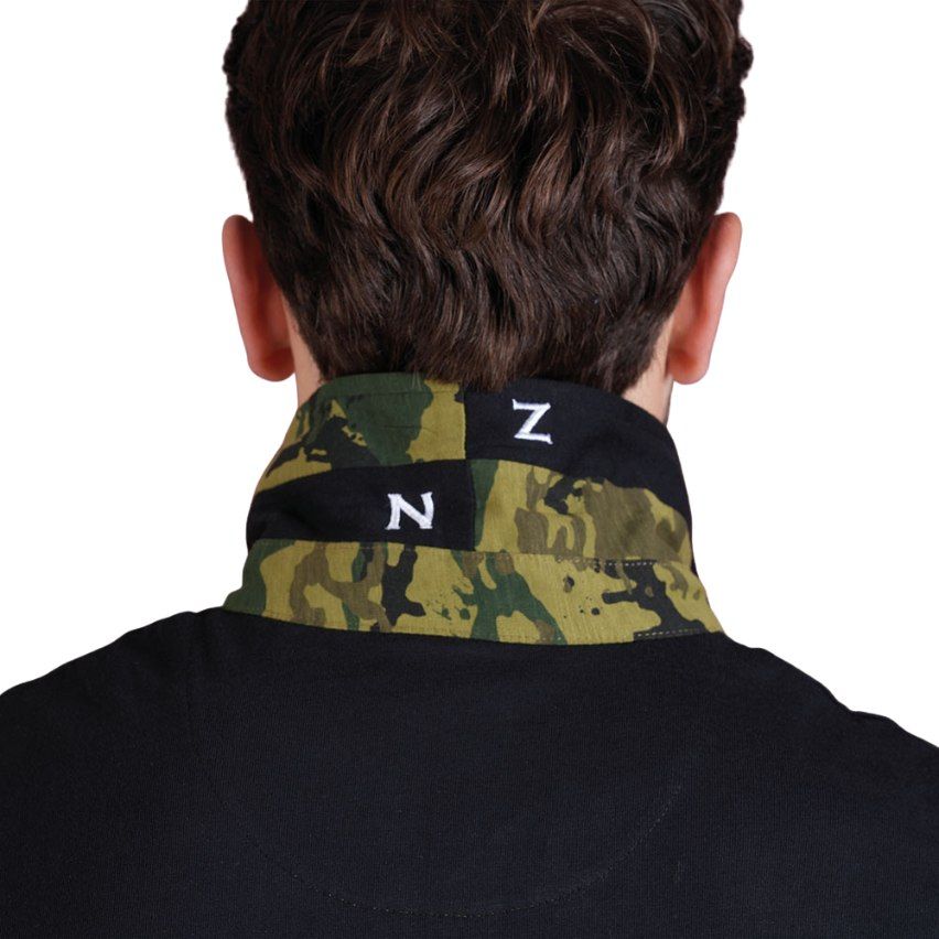 Polo Rugby New Zealand Army Noir Bio - Ruckfield