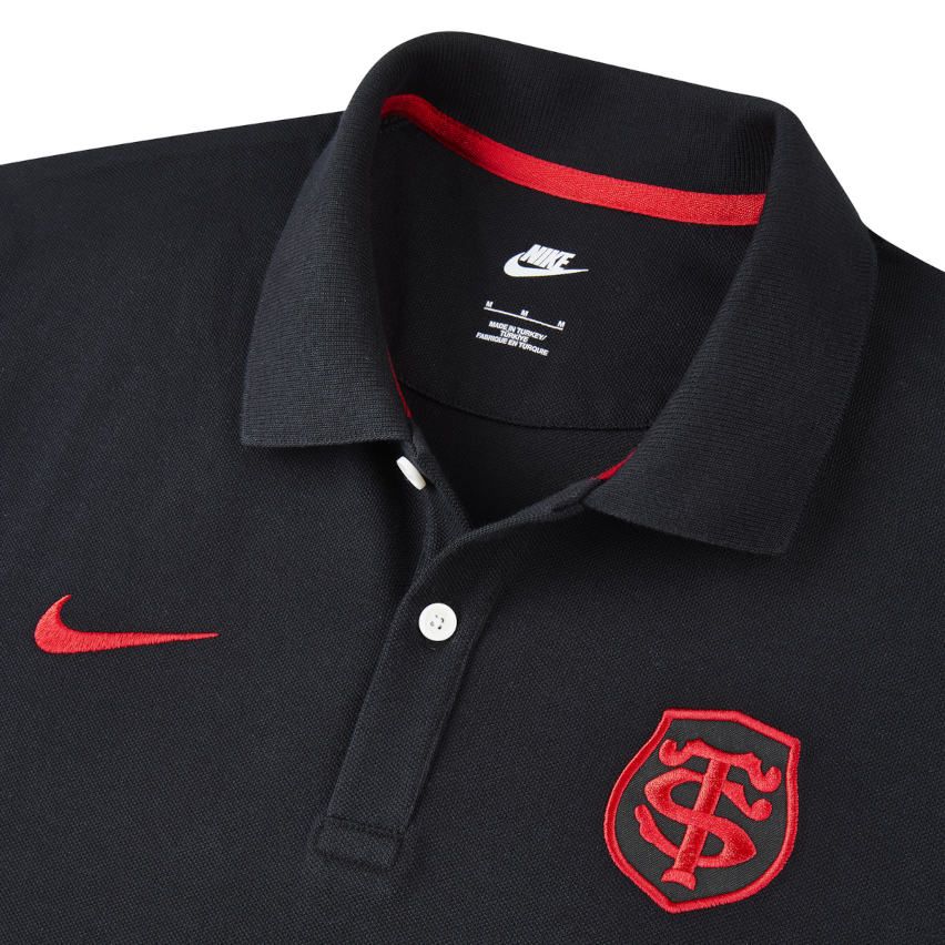 Polo Rugby Piqué Stade Toulousain  Noir - Nike