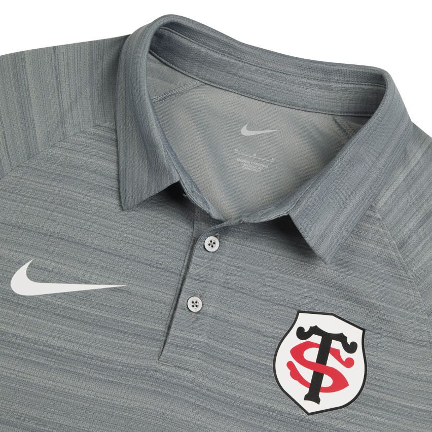 Polo Rugby Stade Toulousain Entrainement 2024/2025 Gris - Nike