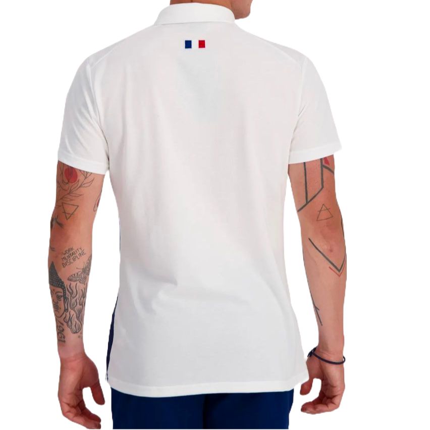 Polo Rugby Présentation France Blanc - Le Coq Sportif