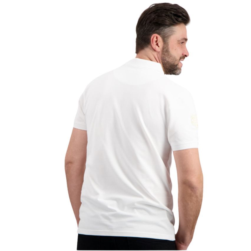 Polo Rugby Times Manches courtes Stade Toulousain Blanc 2025 - Stade Toulousain