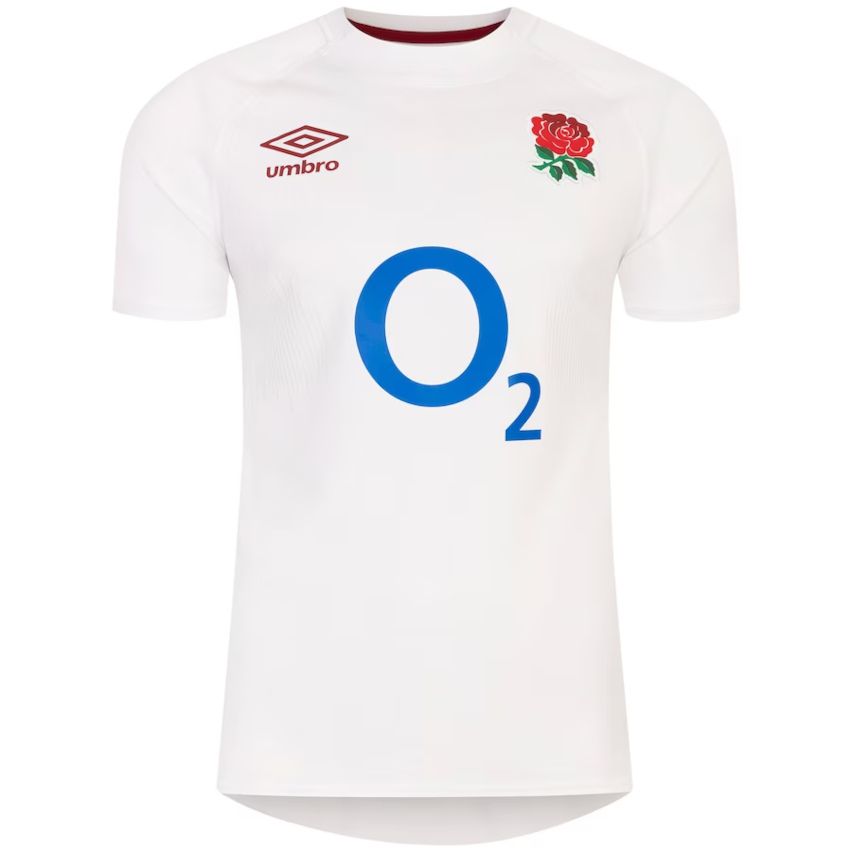 Maillot Rugby Angleterre Domicile Blanc 2023 2024 Umbro