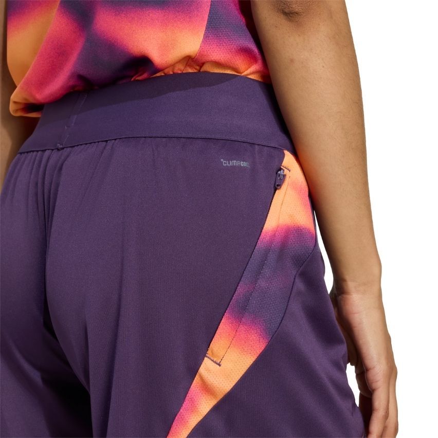 Short Rugby femmes entrainement Black Ferns violet 2025/2026 - Adidas