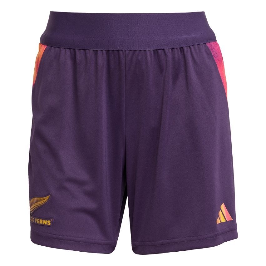 Short Rugby femmes entrainement Black Ferns violet 2025/2026 - Adidas