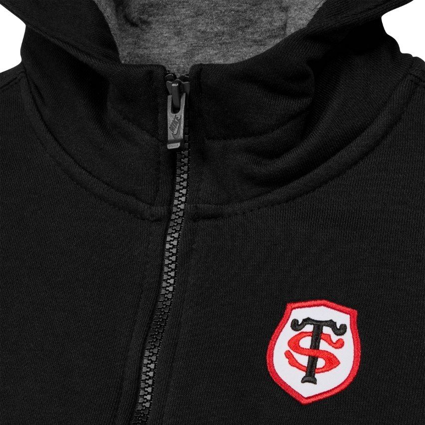 Sweat Rugby Capuche Zippé Enfant Stade Toulousain 2025/2026 - Nike