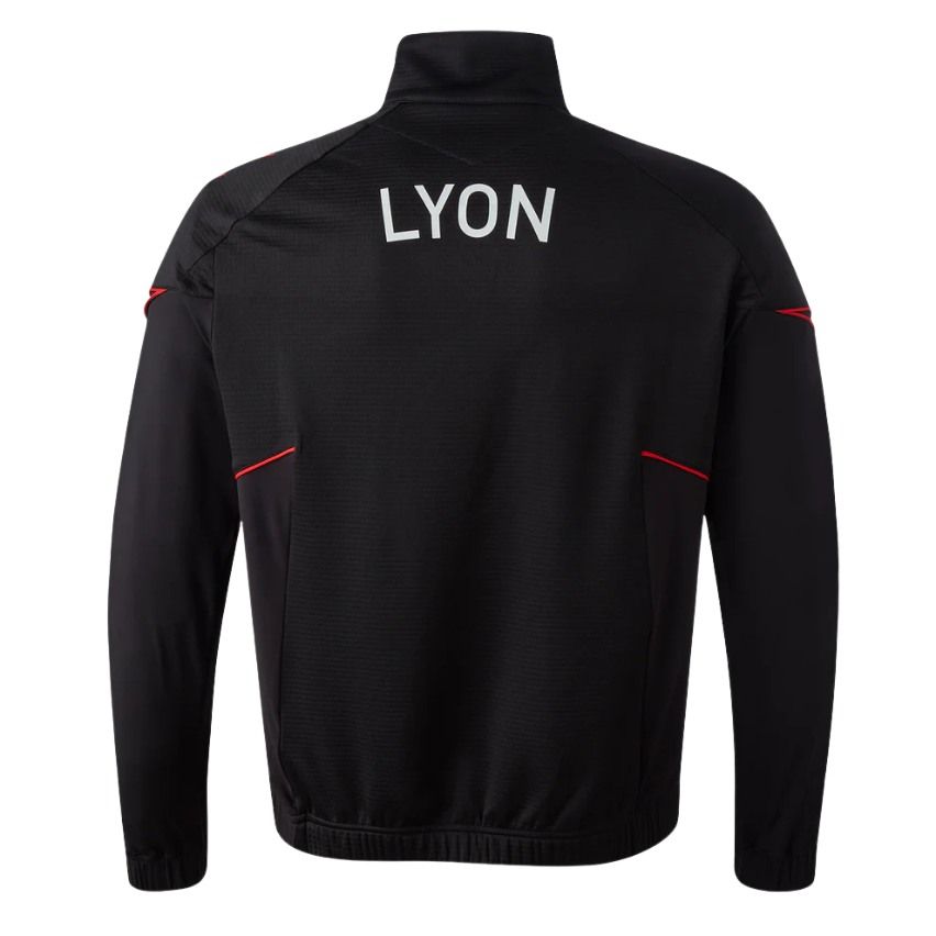 Sweat Rugby 1/4 Zip Training RUCK Lyon Lou Rugby 2025/2026 - Macron