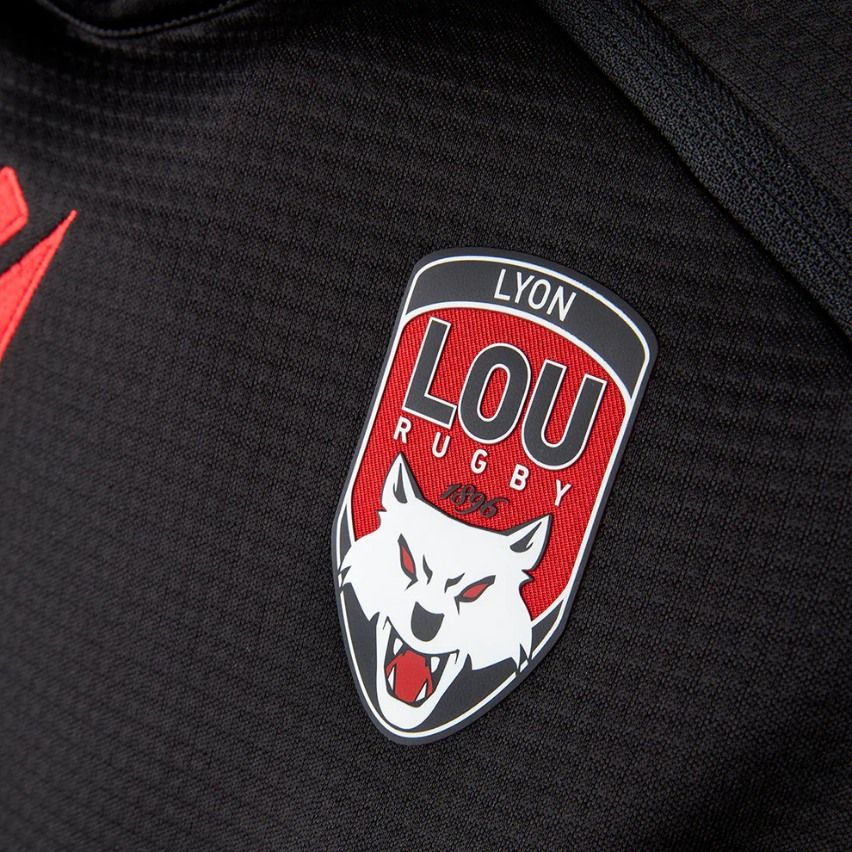 Sweat Rugby 1/4 Zip Training RUCK Lyon Lou Rugby 2025/2026 - Macron