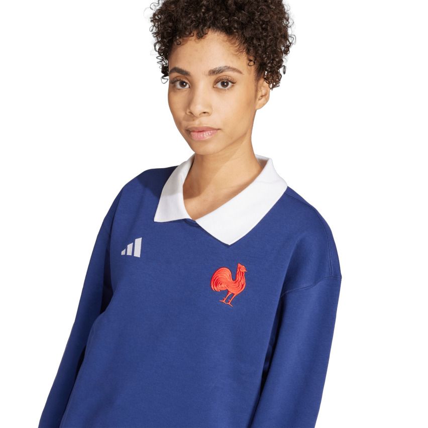 Sweat Rugby Femme France Heritage - Adidas