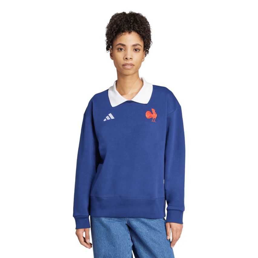 Sweat Rugby Femme France Heritage - Adidas