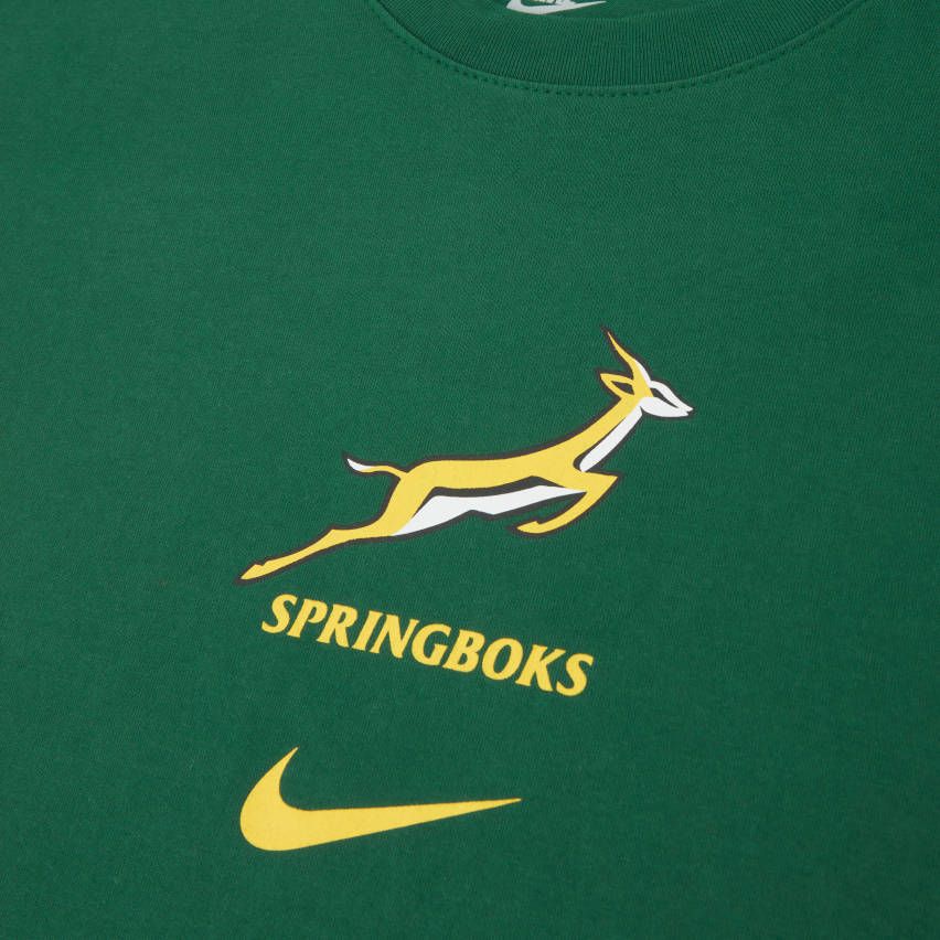 T-Shirt Rugby Afrique Du Sud Vert 2024/2025 - Nike