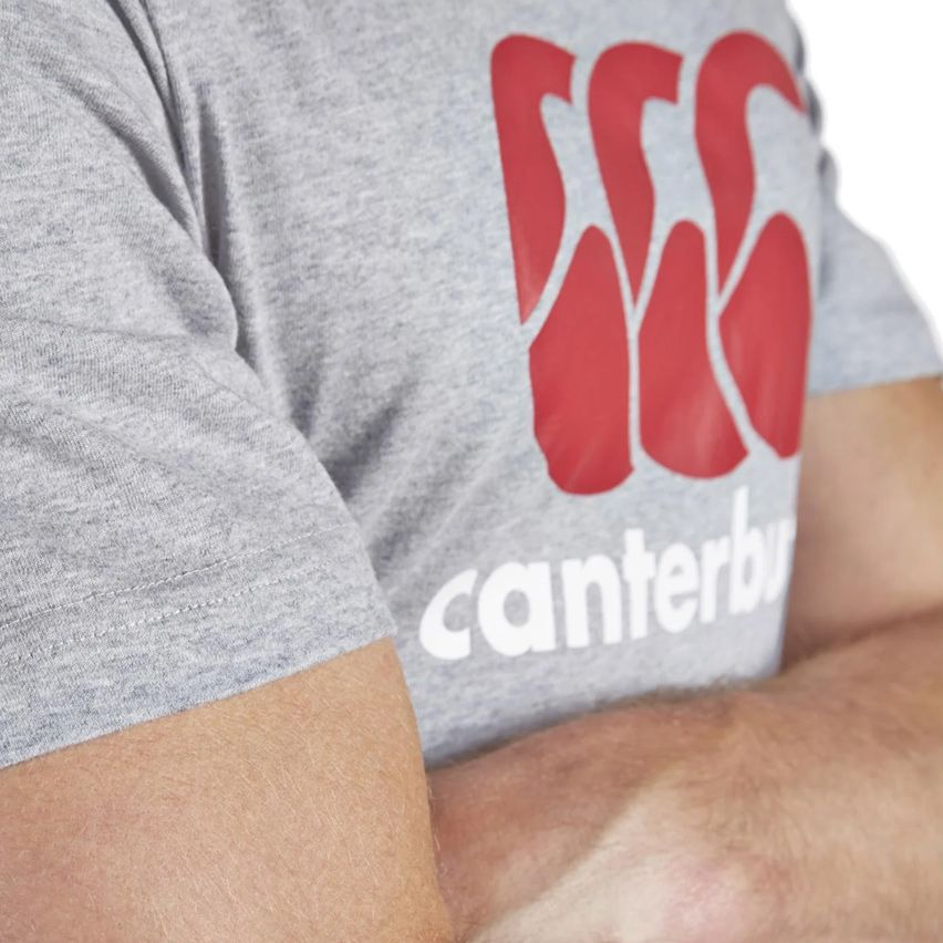 T-shirt Rugby CCC Homme Gris - Canterbury