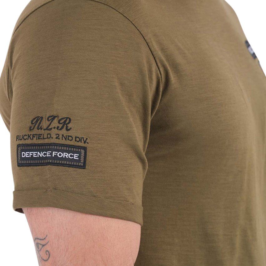 T-shirt Rugby New Zealand Army Kaki Bio - Ruckfield