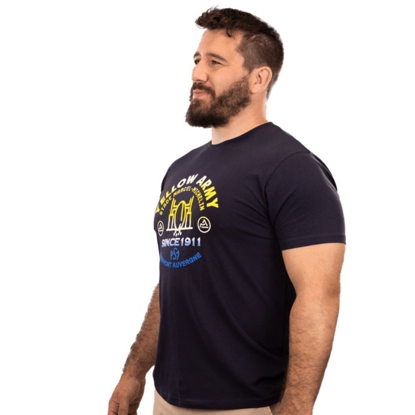 T-shirt Rugby Yellow Army Clermont Auvergne - ASM