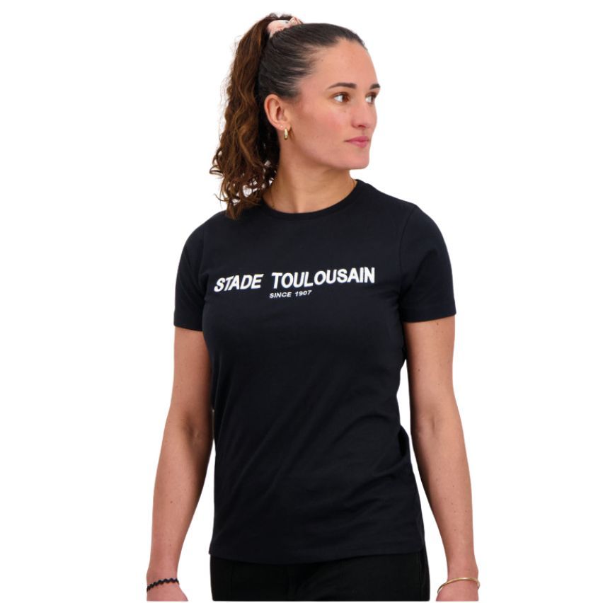T-shirt Rugby Premium Femme Stade Toulousain 2025/2026 Noir - Stade Toulousain