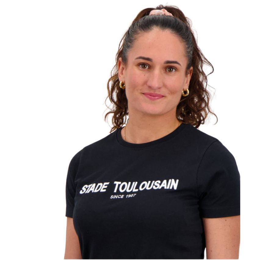 T-shirt Rugby Premium Femme Stade Toulousain 2025/2026 Noir - Stade Toulousain