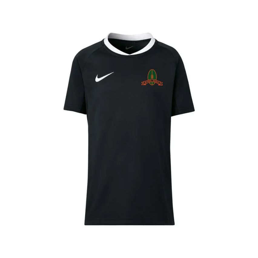 BADGE Maillot Rugby Enfant Rasoir Crew Neuilly sur Seine Noir Nike boutique rugby