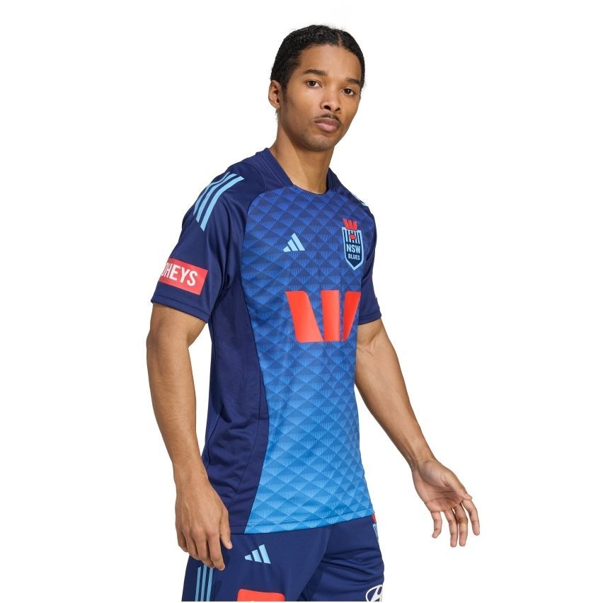 T-shirt Rugby Entraînement Homme New South Wales bleu - Adidas