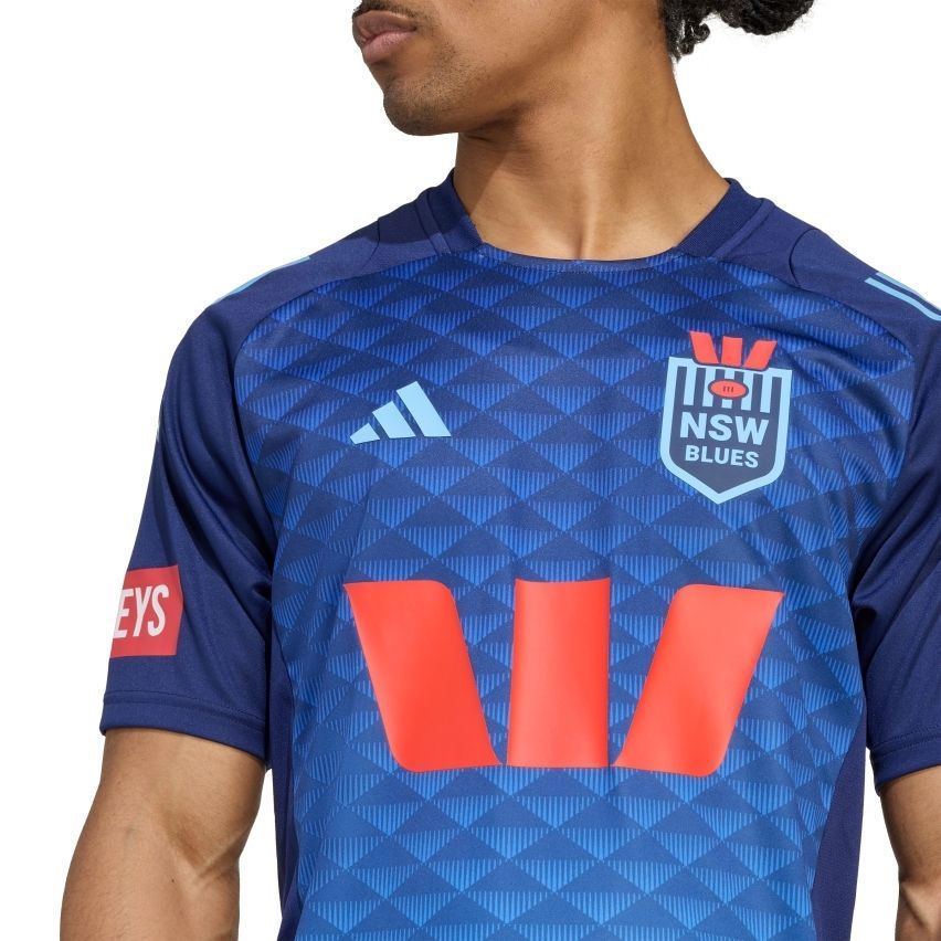 T-shirt Rugby Entraînement Homme New South Wales bleu - Adidas