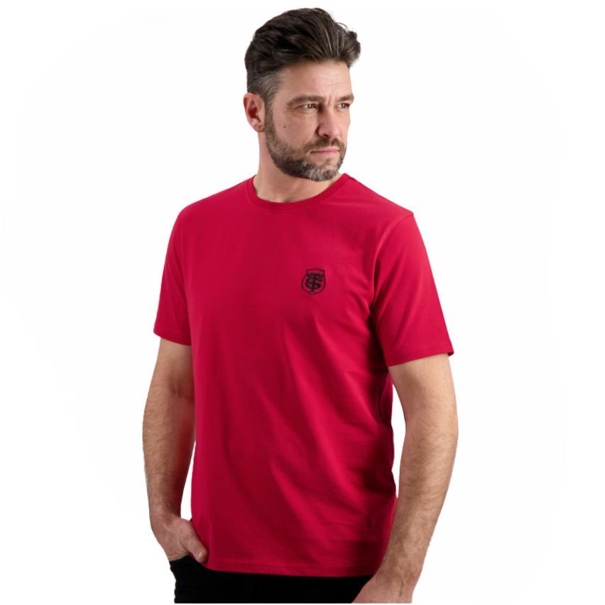 T-shirt Rugby Homme Classic Rouge - Stade Toulousain