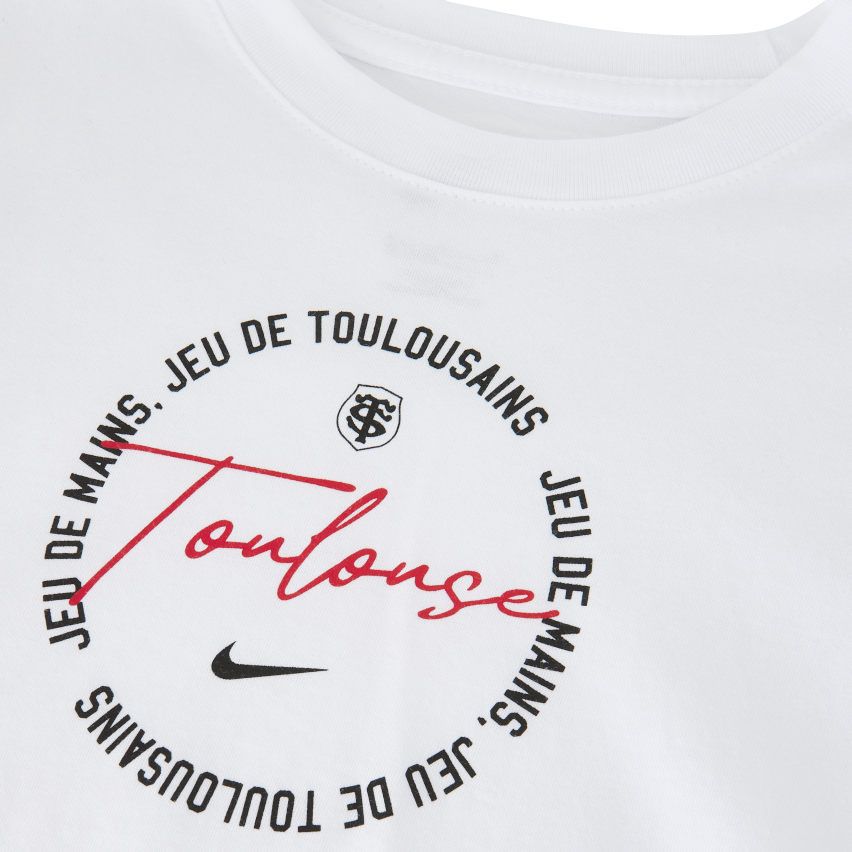 T-Shirt Rugby Enfant Stade Toulousain 2024/2025 Graphic Tee - Nike