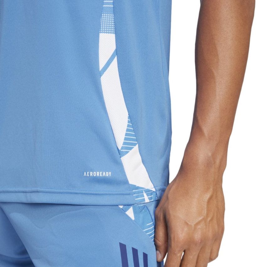 T-Shirt Rugby Performance France Bleu Ciel - Adidas
