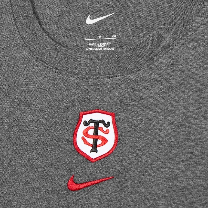 T-shirt Rugby Gris Evergreen Stade Toulousain Femme 2025/2026 - Nike