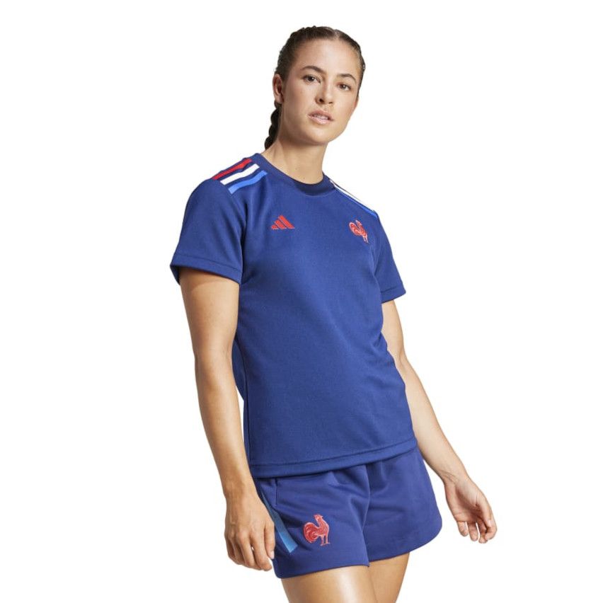 T-Shirt Rugby Femme Supporter France - Adidas